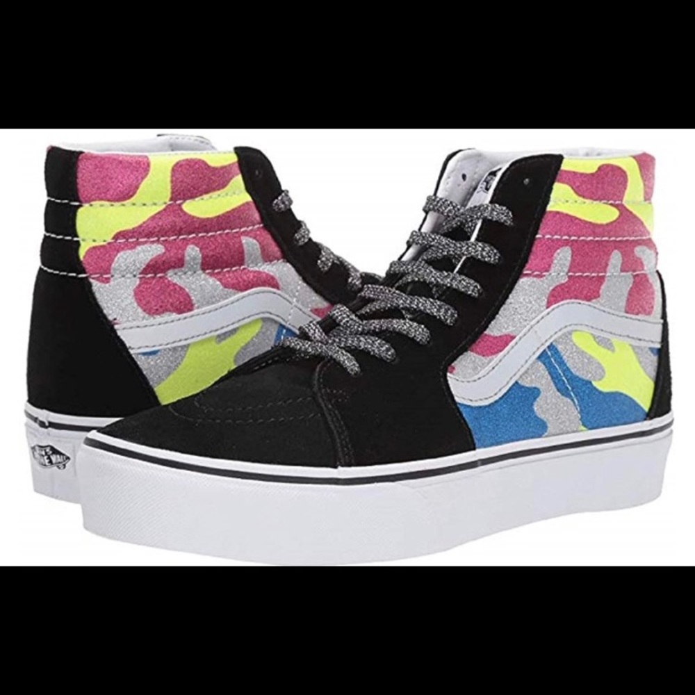 New Vans Sk8-Hi Platform 2.0, Size 6.5